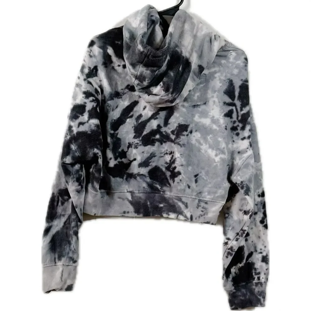 Chemistry Black and‎ White Tie-Dye Hoodie